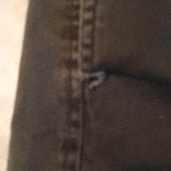 3/$30. Claiborne army green cotton shorts - Picture 3 of 4